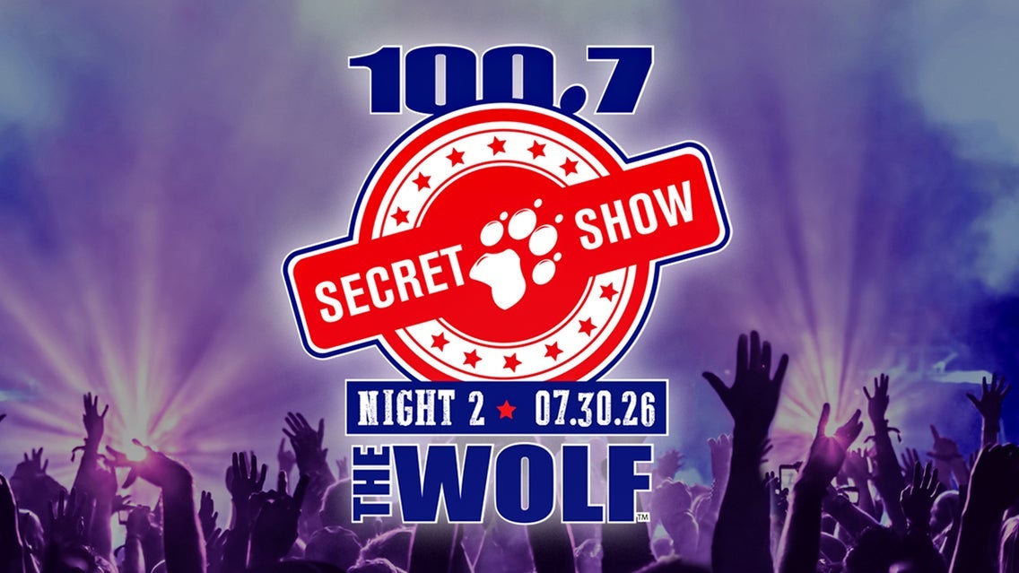 Picture for 100.7 The Wolf's Secret Show Night 2