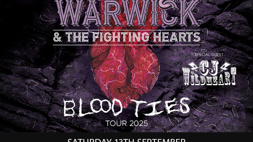 תמונה עבור An Seomar Presents Ricky Warwick & The Fighting Hearts