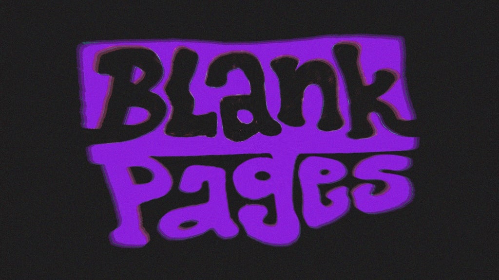 Picture for Blank Pages