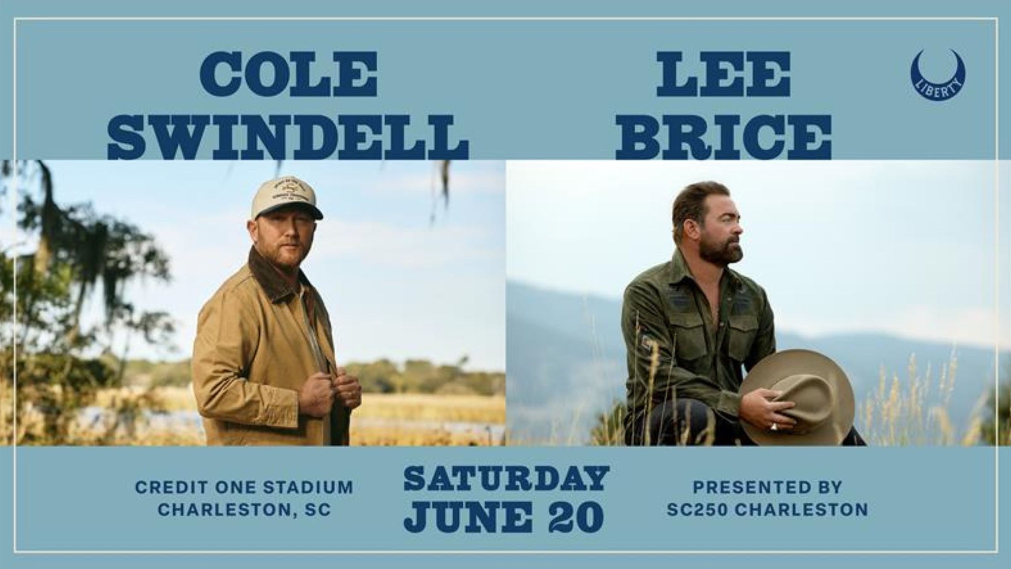 Picture for Cole Swindell & Lee Brice Presented by SC250 Charleston