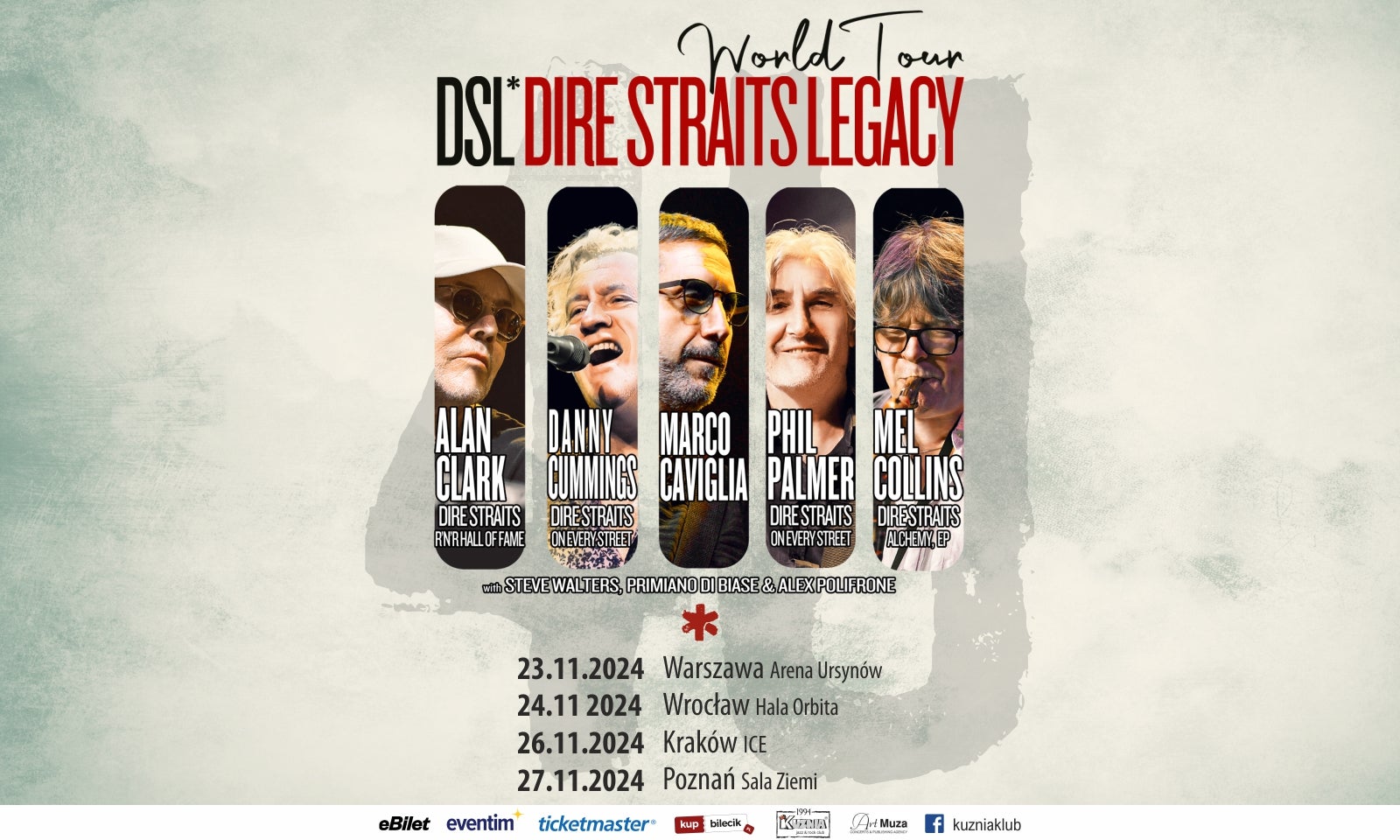 תמונה עבור Dire Straits Legacy - Tour 2024