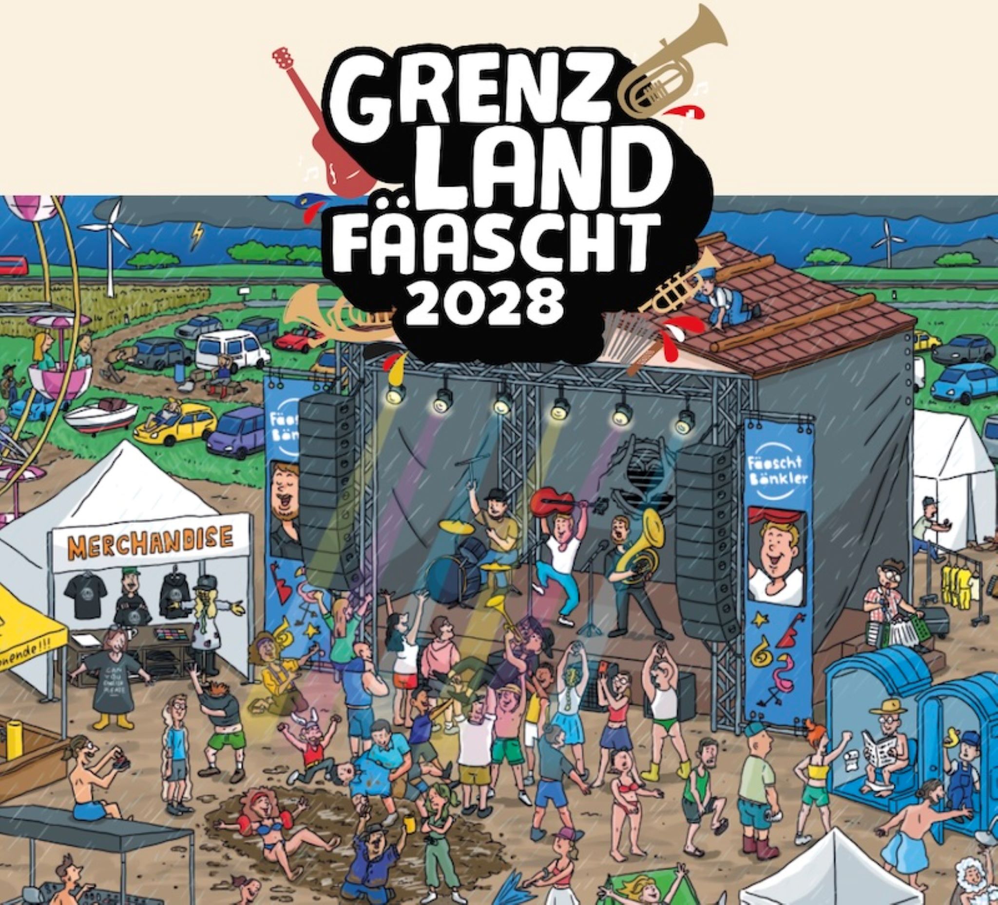 תמונה עבור Grenzlandfäascht 2028 I 4-Tages Ticket