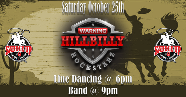 Picture for Hillbilly Rockstarz Live at Saddle Up @ Q