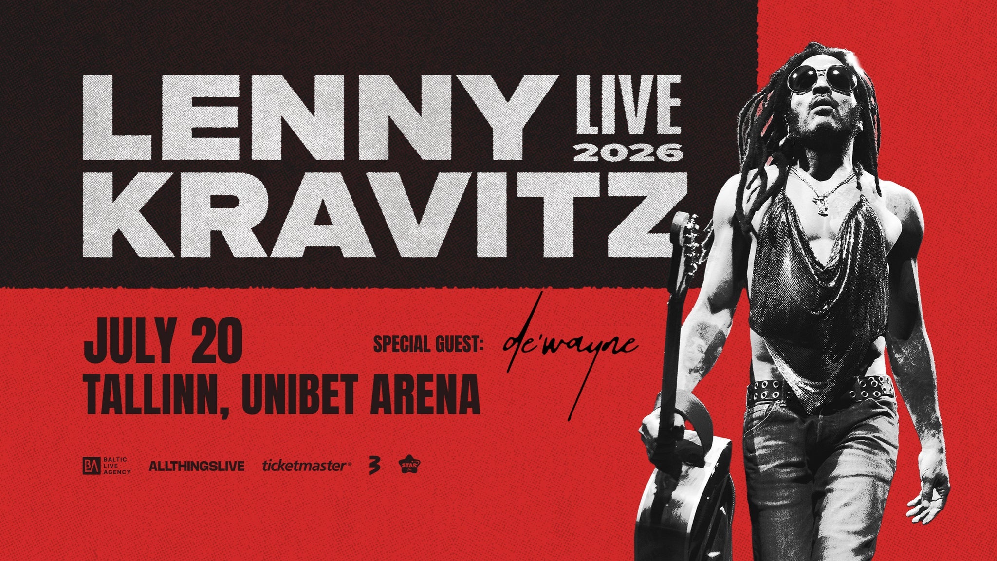 Изображение для Lenny Kravitz - Lenny Kravitz Live 2026