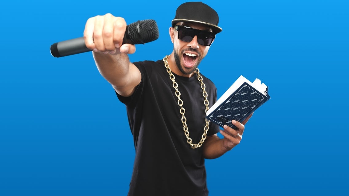 תמונה עבור MC Grammar Live: Books, Beatz and Barz