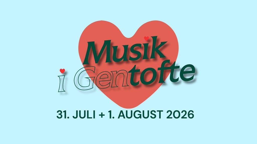 Изображение для Musik i Gentofte 2026 - PARTOUT - 31. JULI + 1. AUGUST