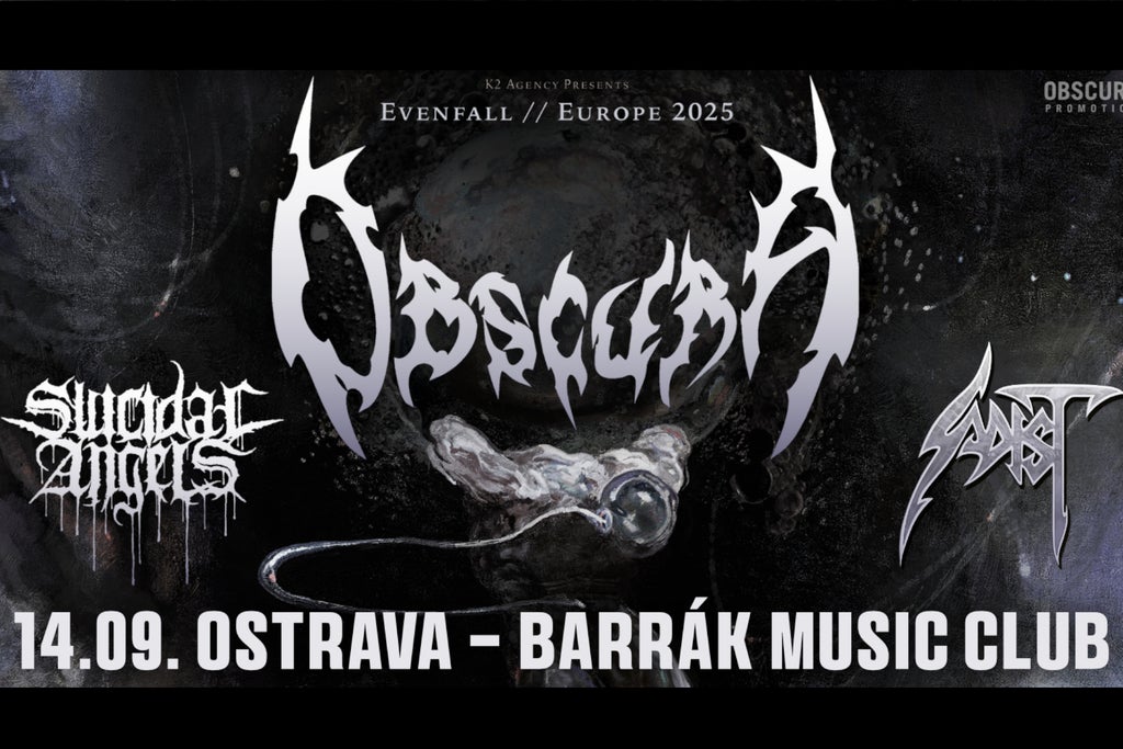 תמונה עבור OBSCURA, SUICIDAL ANGELS, SADIST