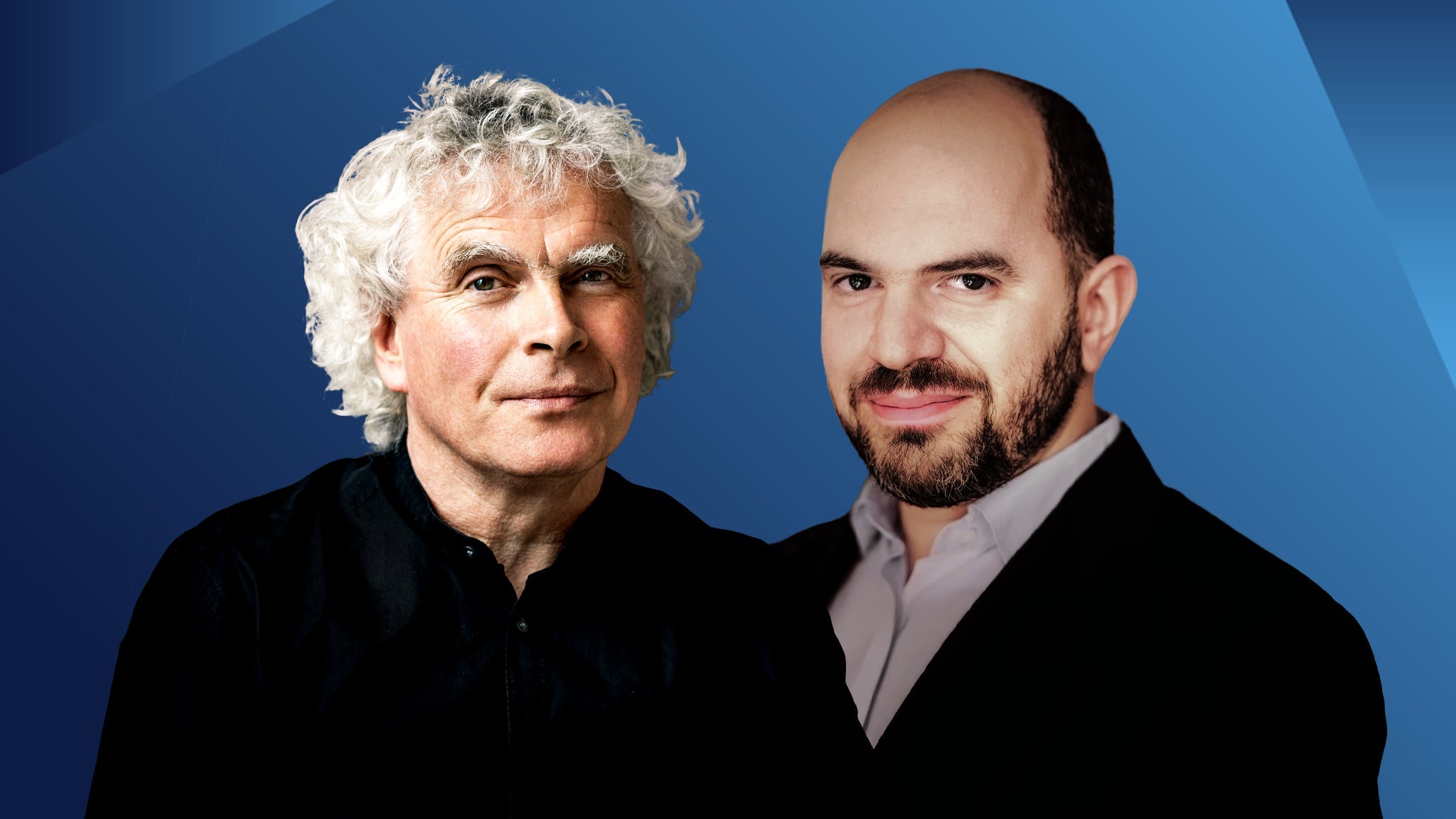 תמונה עבור Simon Rattle - Rachmaninov piano concerto 3