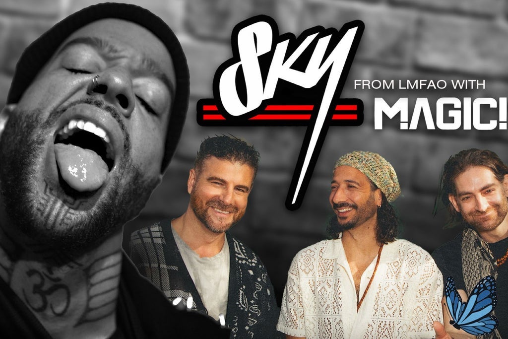 Picture for Sky of LMFAO with Magic!