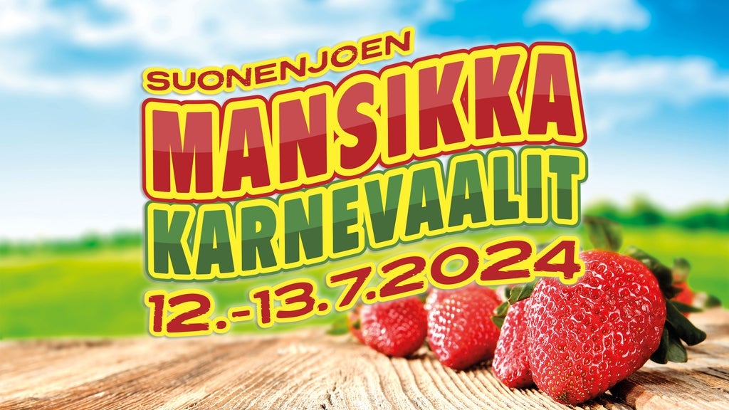 תמונה עבור Suonenjoen Mansikkakarnevaalit '24 Friday 12.7 VIP