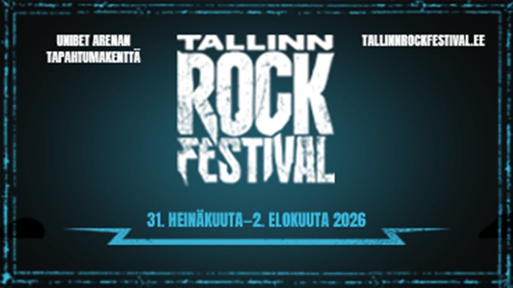 תמונה עבור Tallinn Rock Festival 2026 / Saturday 1.8
