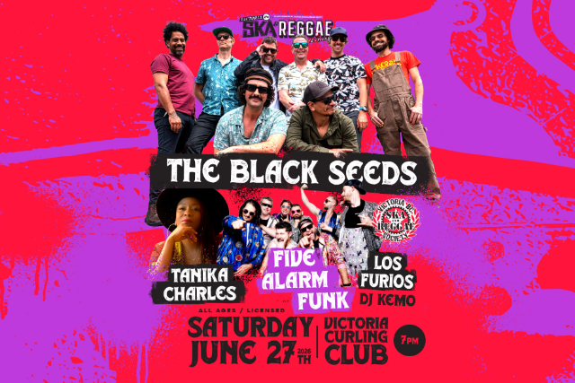 Picture for THE BLACK SEEDS, FIVE ALARM FUNK, TANIKA CHARLES, LOS FURIOS, DJ KEMO @ Victoria's 27th Annual Ska & Reggae Festival