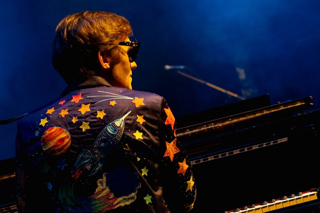 Picture for Tom's Elton Tribute