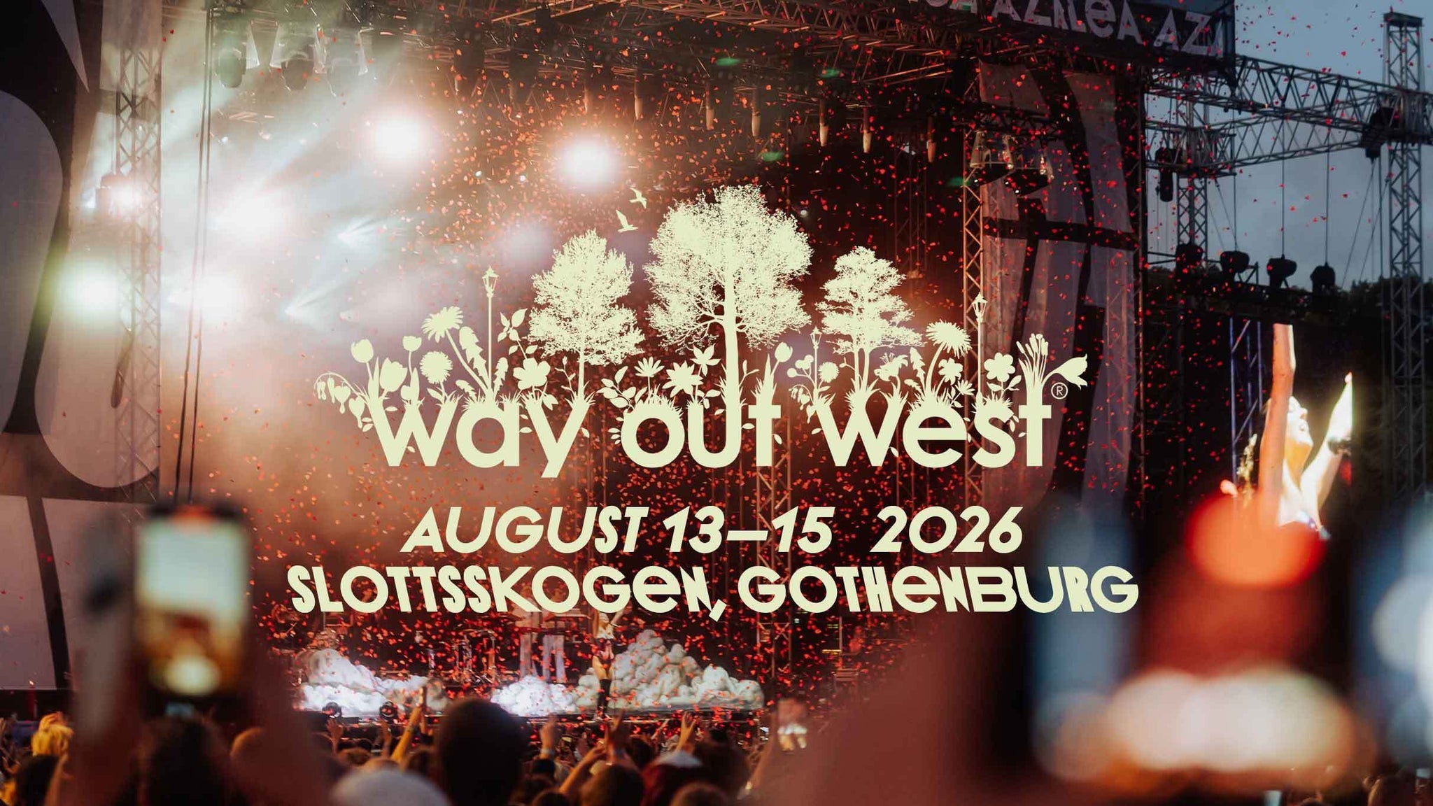 Изображение для WAY OUT WEST AUGUST 13-15 2026