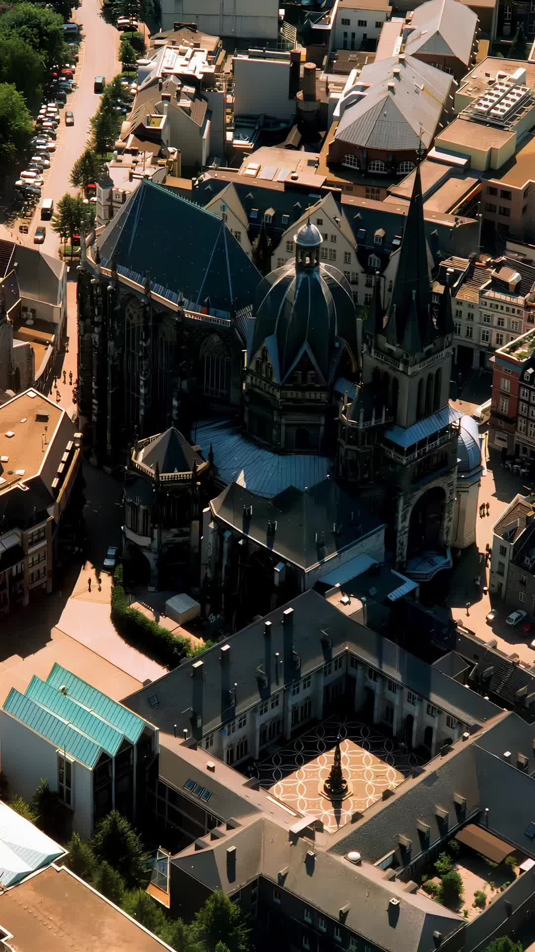 Aachen – העיר ההיסטורית והקתדרלה