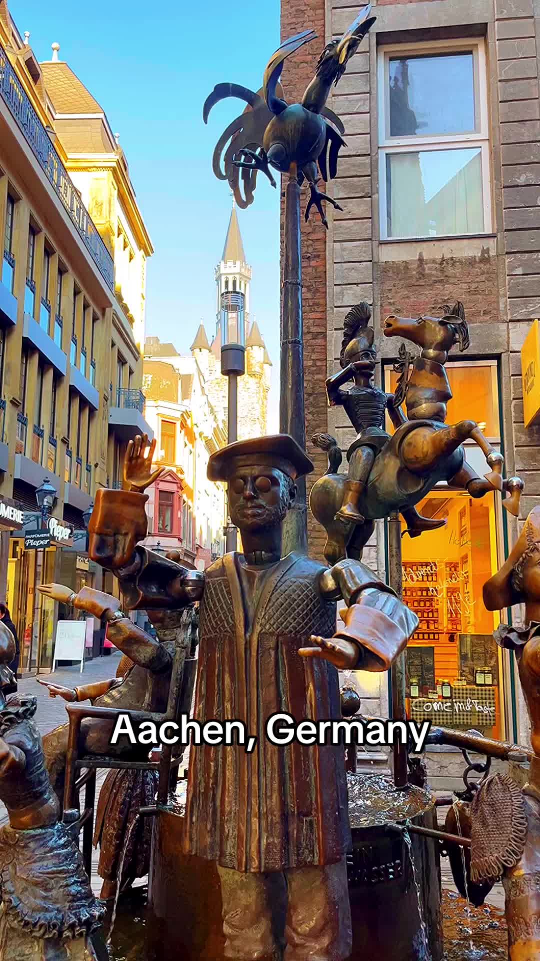 Aachen – העיר ההיסטורית והקתדרלה