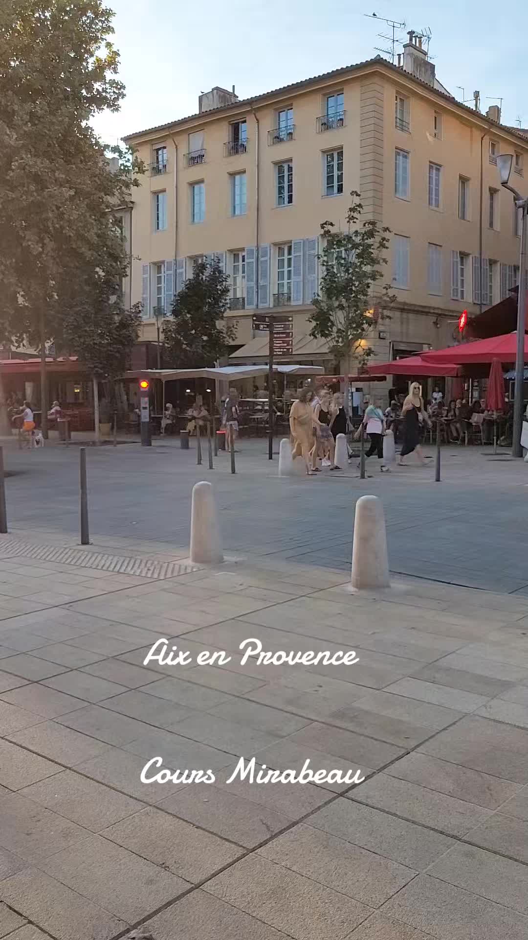 Aix-en-Provence (Cours Mirabeau & markets)