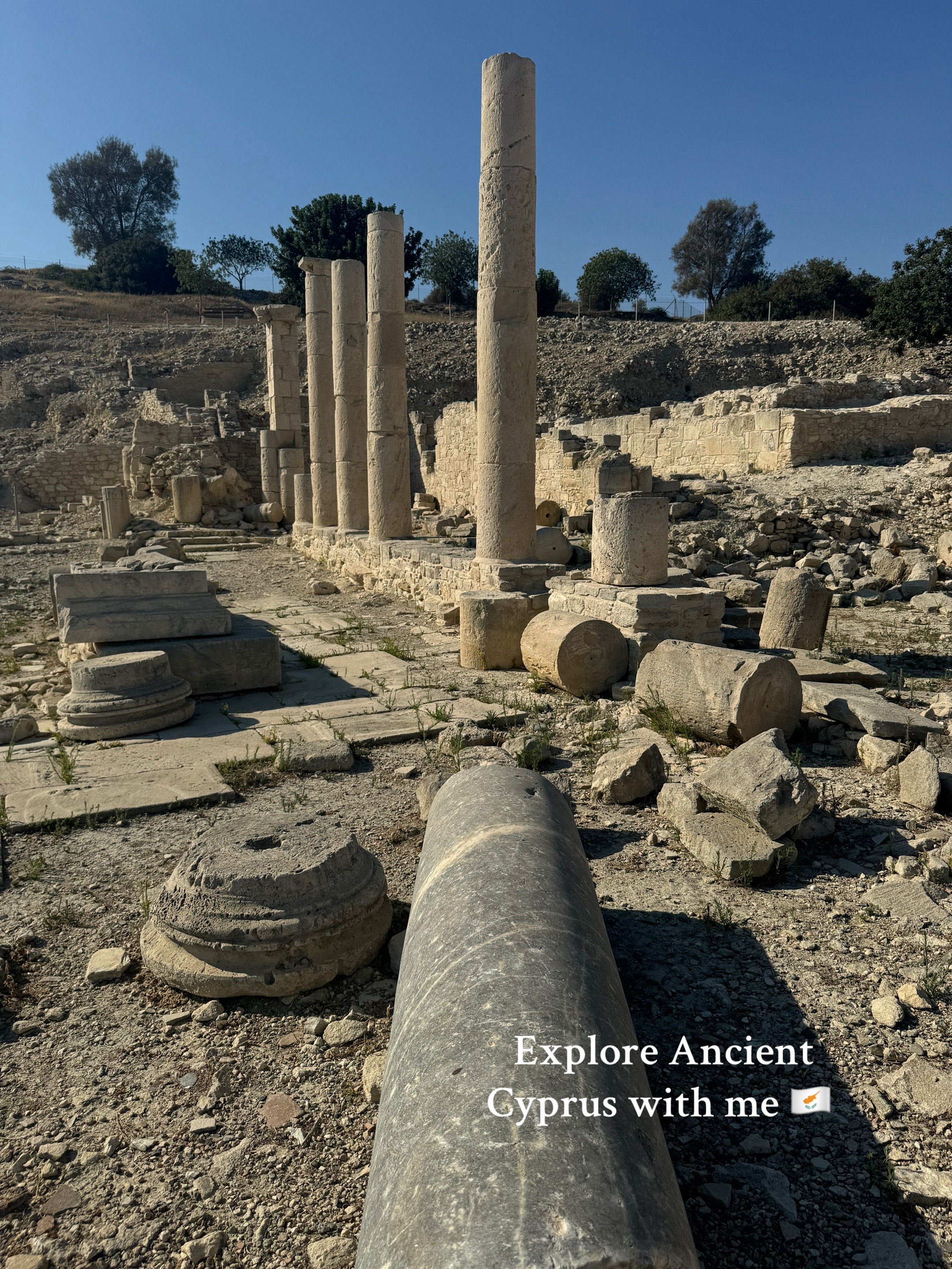 Археологический памятник Аматус (Ancient Amathus)
