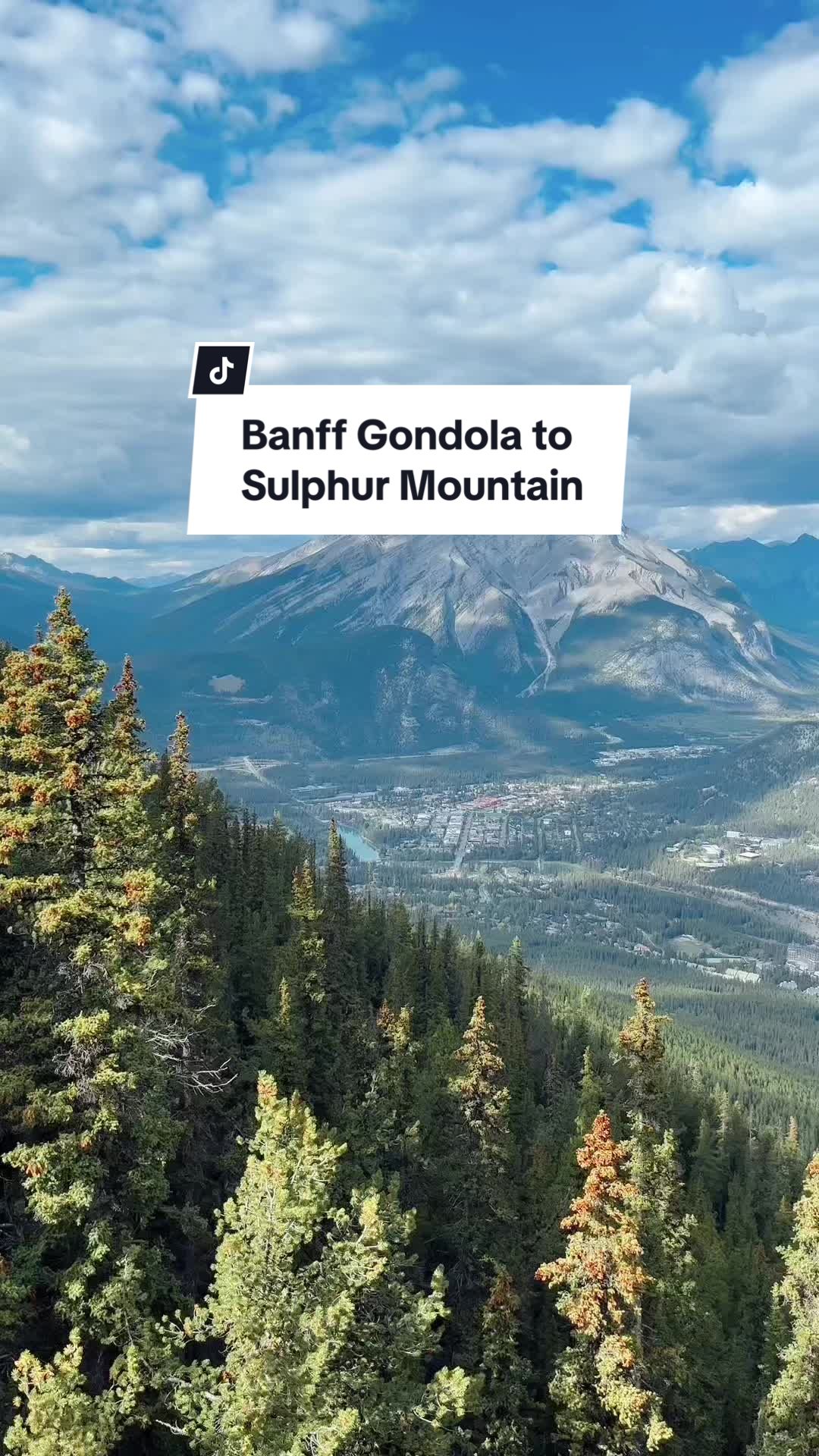 Banff National Park - Banff Gondola (Sulphur Mountain view)