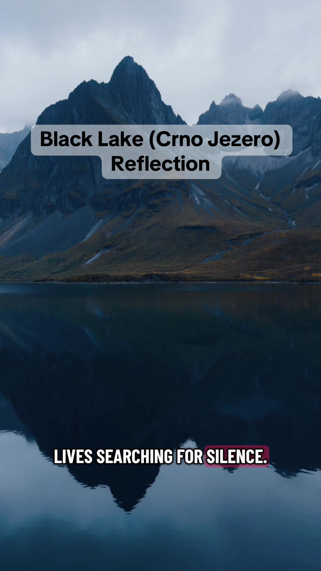 Black Lake / Crno Jezero (האגם השחור)