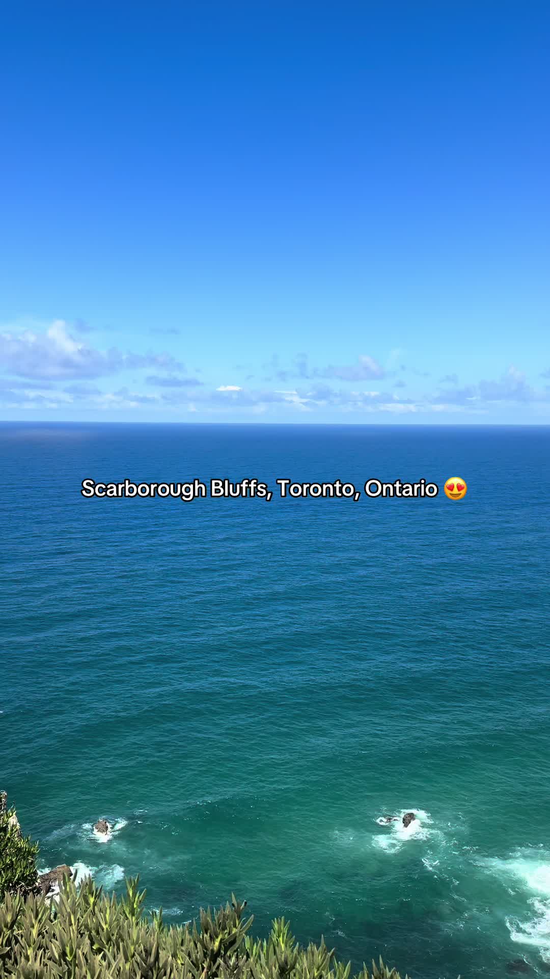 בלופס של סקארבורו (Scarborough Bluffs)