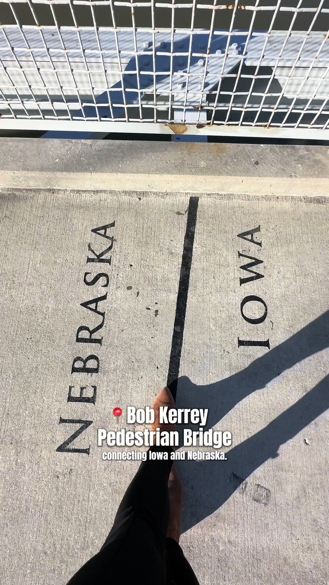 Bob Kerrey Pedestrian Bridge (Omaha/Council Bluffs)