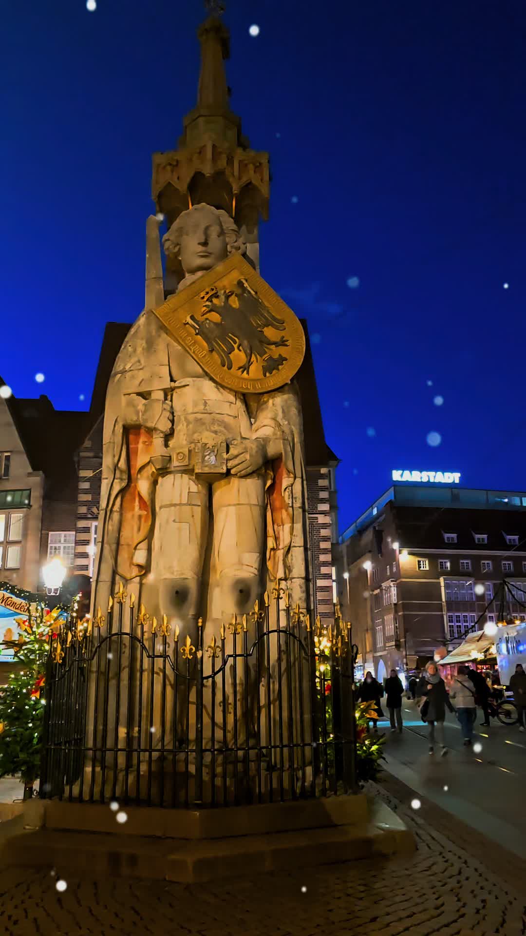 Bremer Marktplatz (Market Square) and Roland Statue