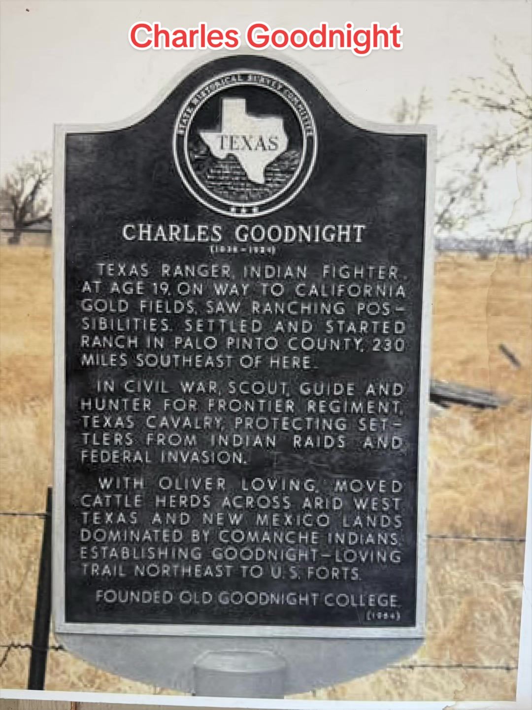 Charles and Mary Ann Goodnight Ranch State Historic Site