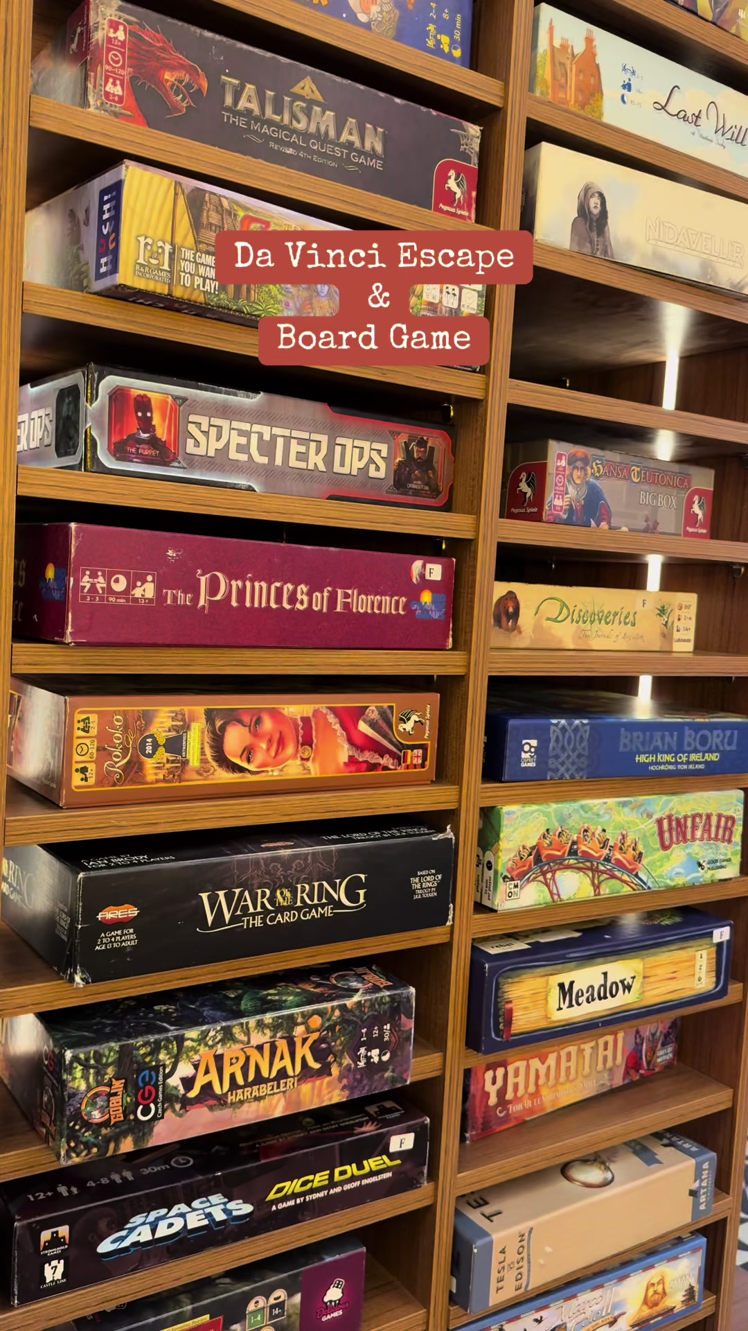 Da Vinci Board Game Cafe