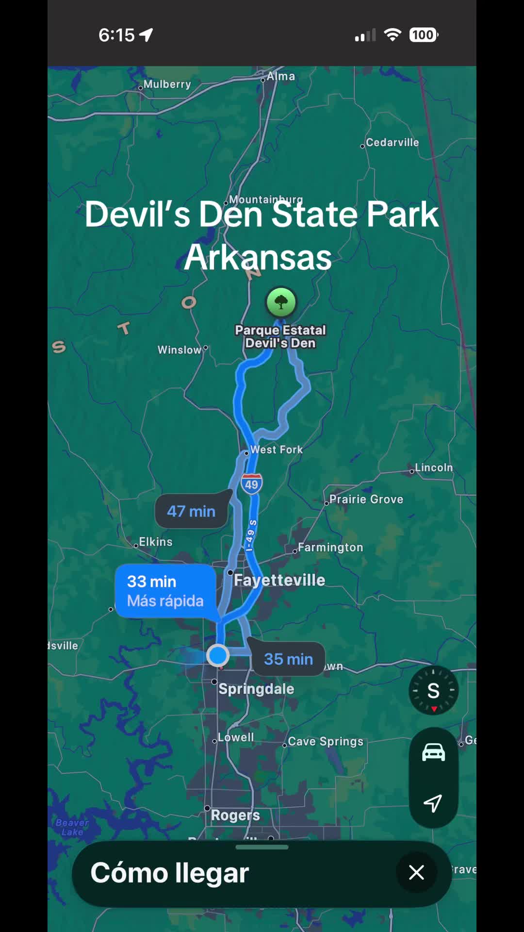 Devil's Den State Park