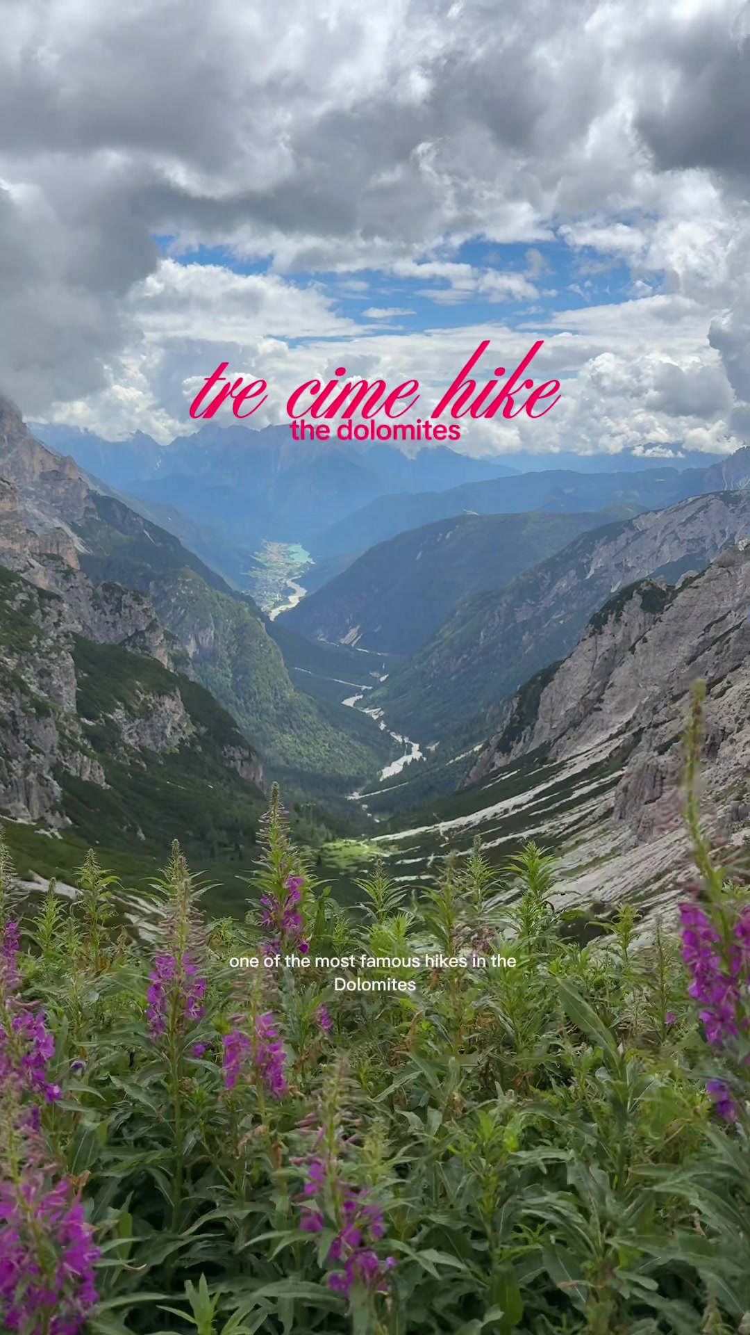 Доломитовые Альпы — Панорамные точки (Tre Cime, Cortina)