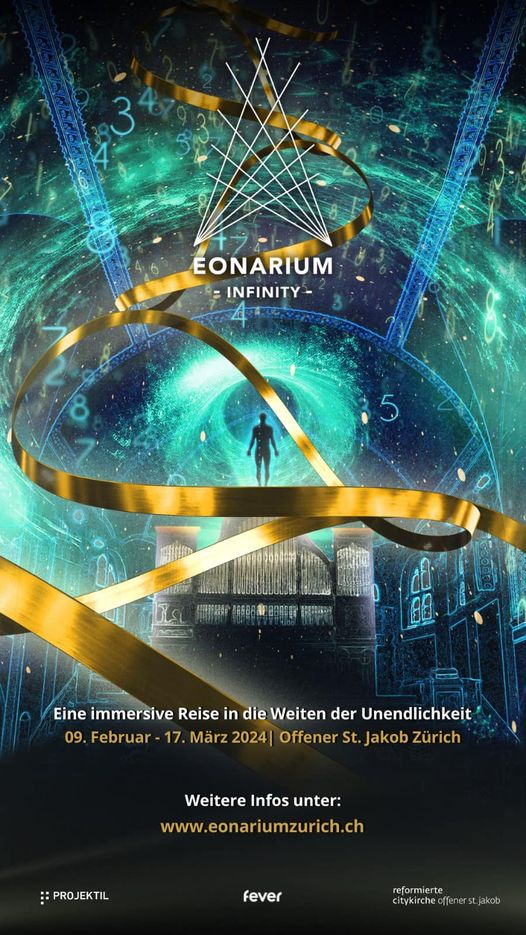 Infinity immersive light show at St.-Jakobs-Kirche