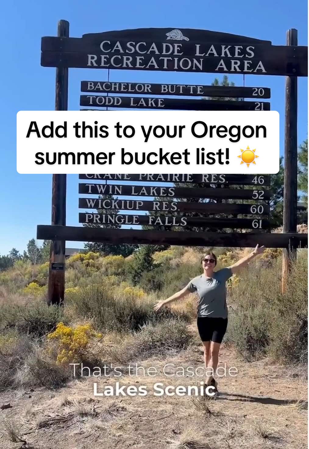 Eugene to Cascade Lakes Scenic Byway