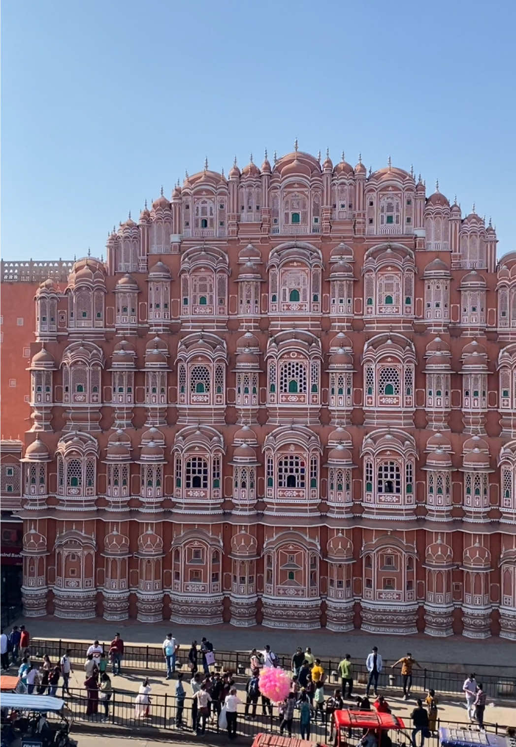 ג'איפור – ארמון הרוחות (Hawa Mahal)