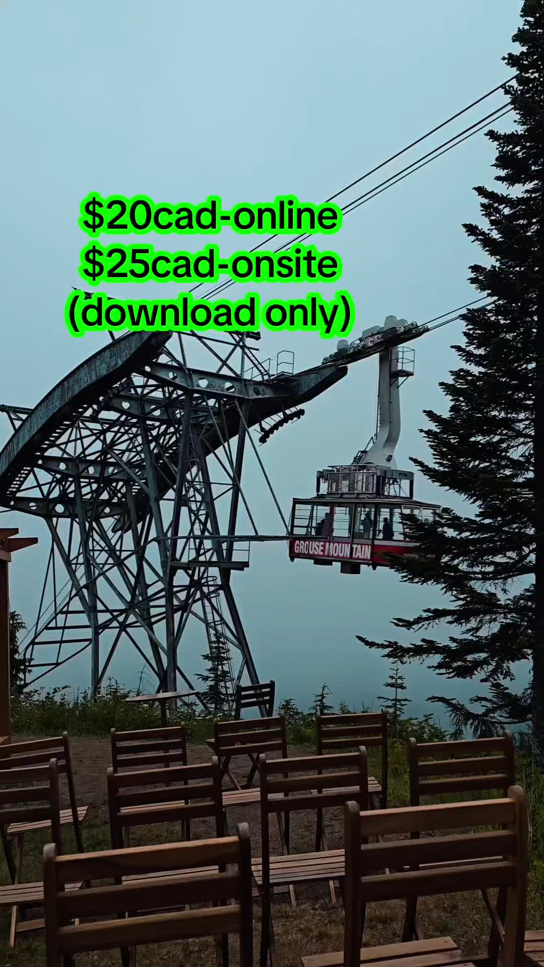 Grouse Mountain Skyride (Vancouver viewpoint)