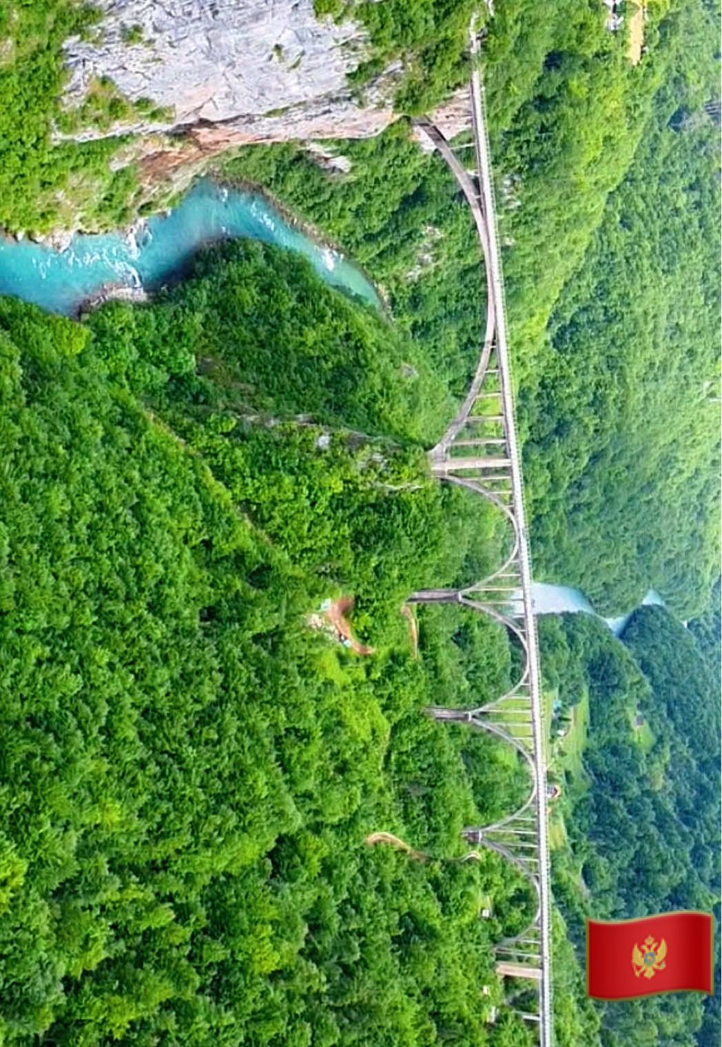 גשר טארה (Đurđevića Tara Bridge)