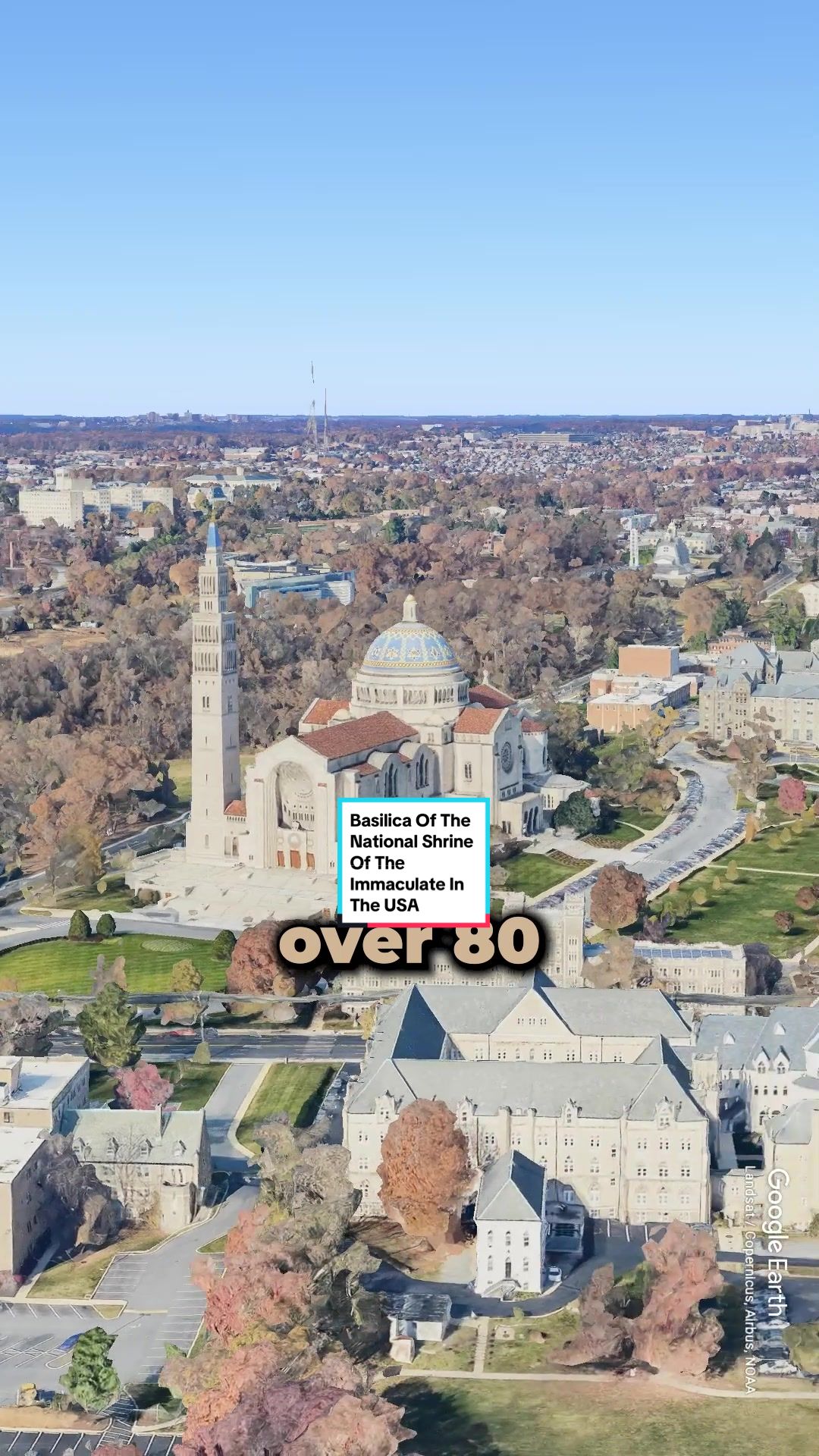 הבזיליקה של האומה (Basilica of the National Shrine of the Immaculate Conception)