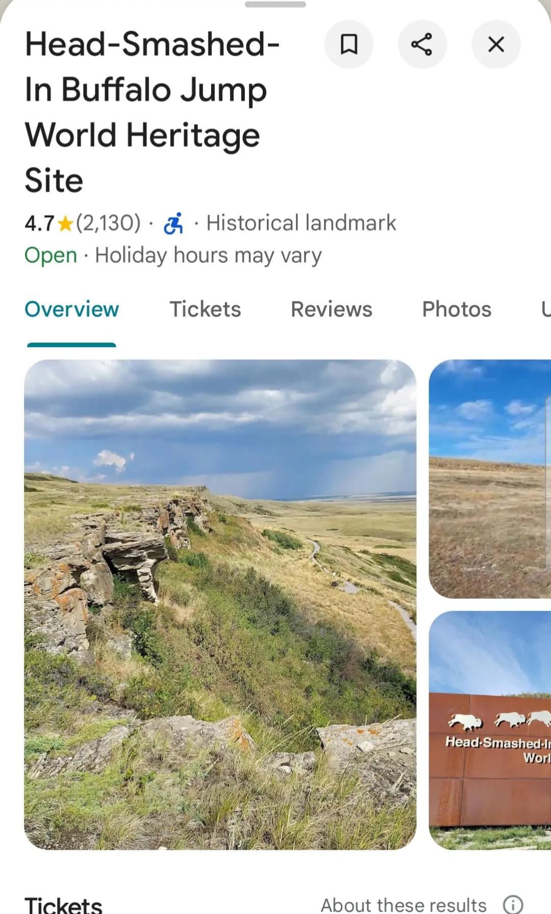 Head-Smashed-In Buffalo Jump