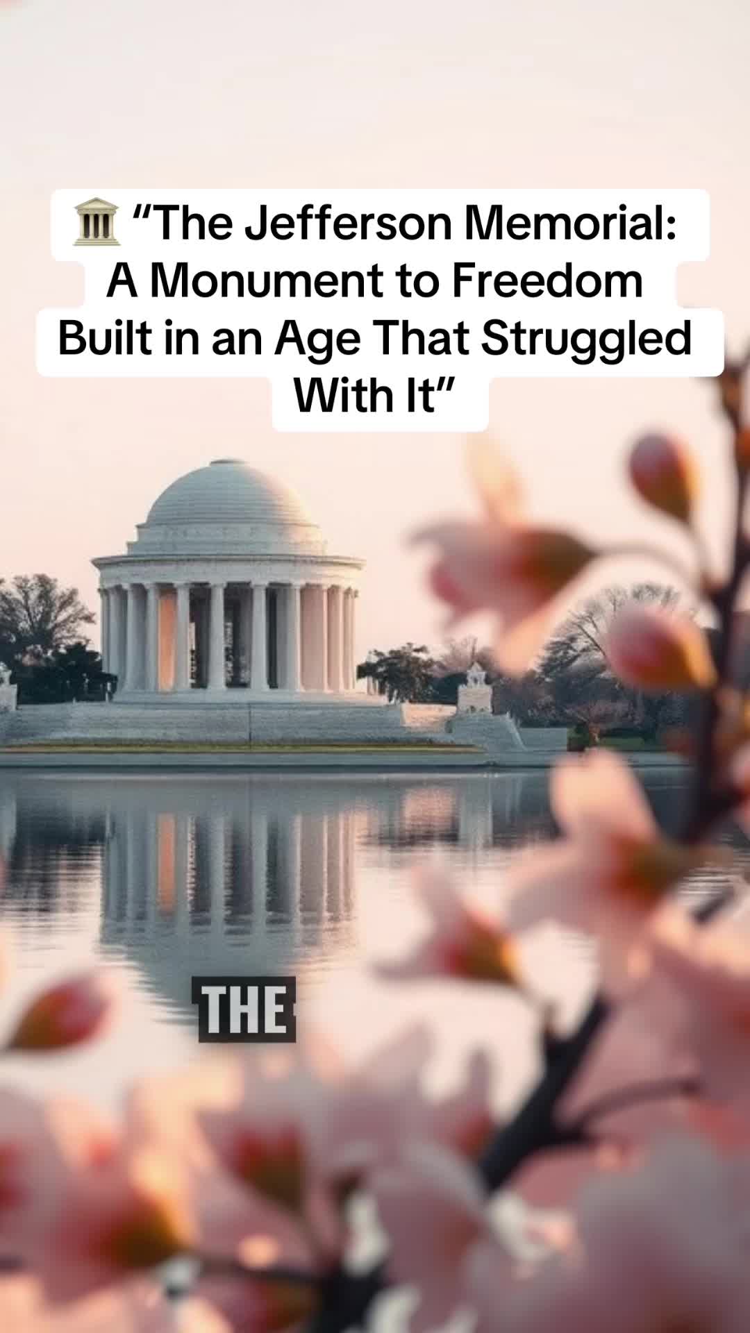 האנדרטה לזכר ויטמן/ג'פרסון (Jefferson Memorial)