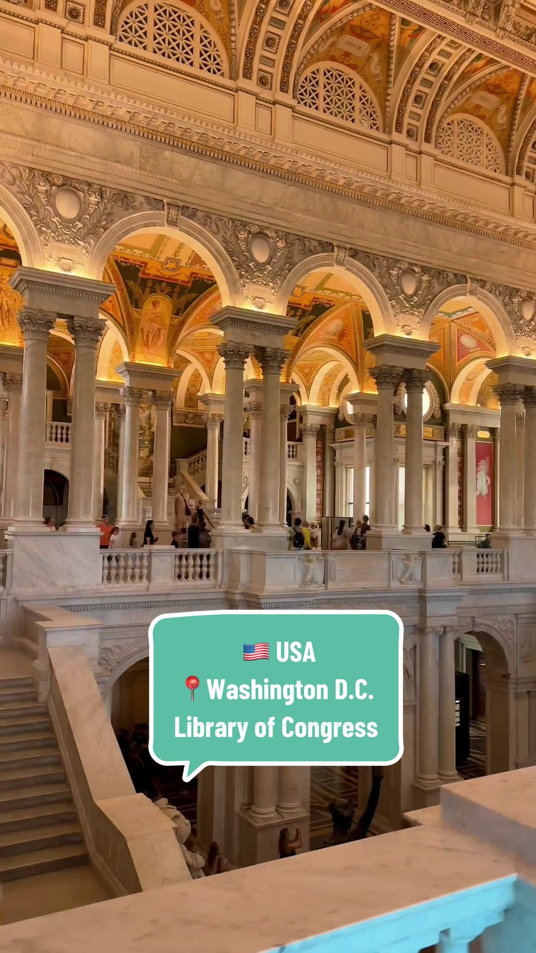 הקפיטול היל והספרייה הקונגרס (Library of Congress)