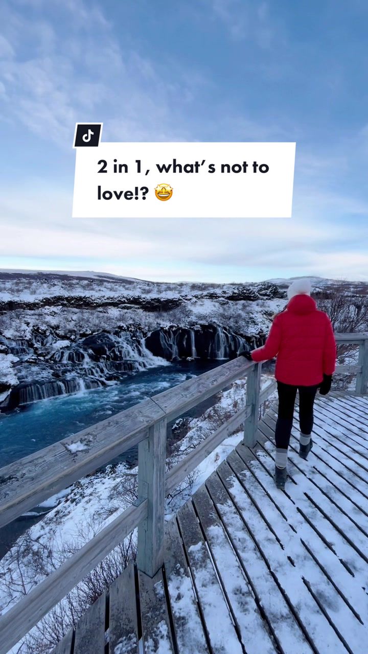 Hraunfossar and Barnafoss