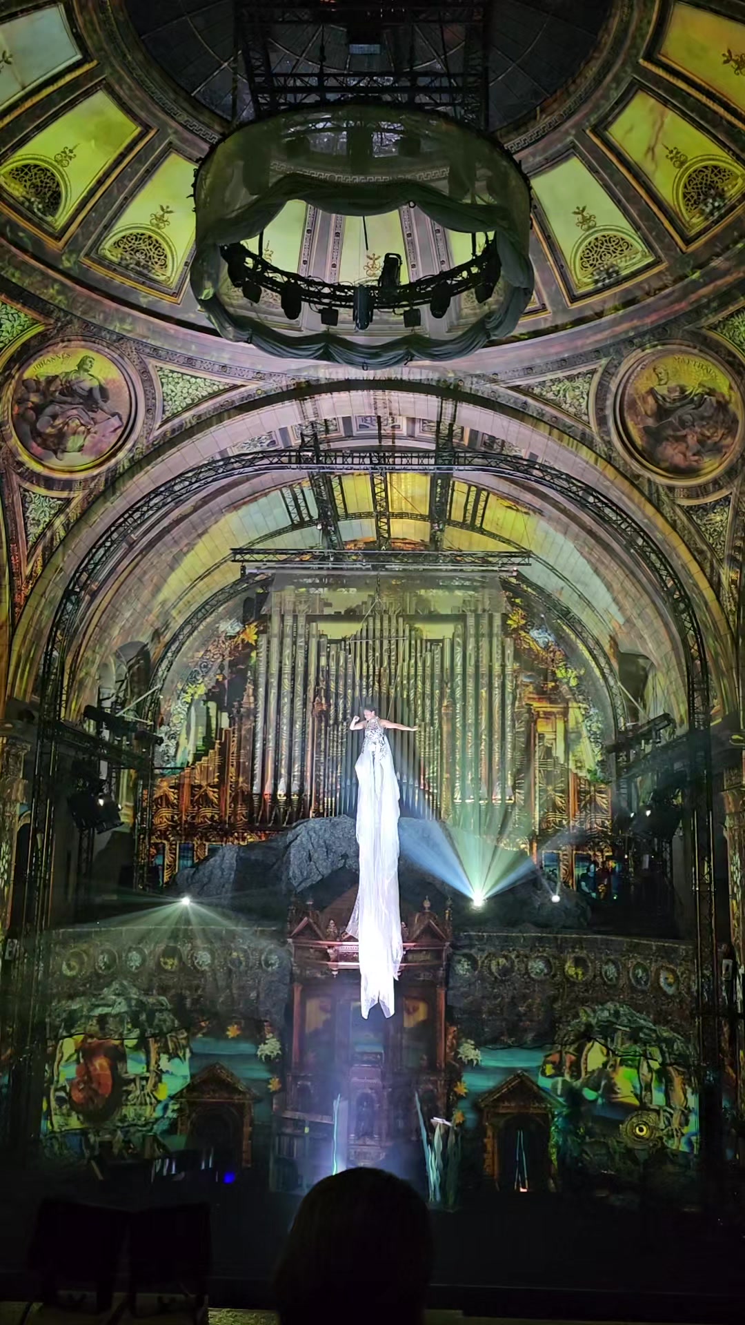 Infinity immersive light show at St.-Jakobs-Kirche