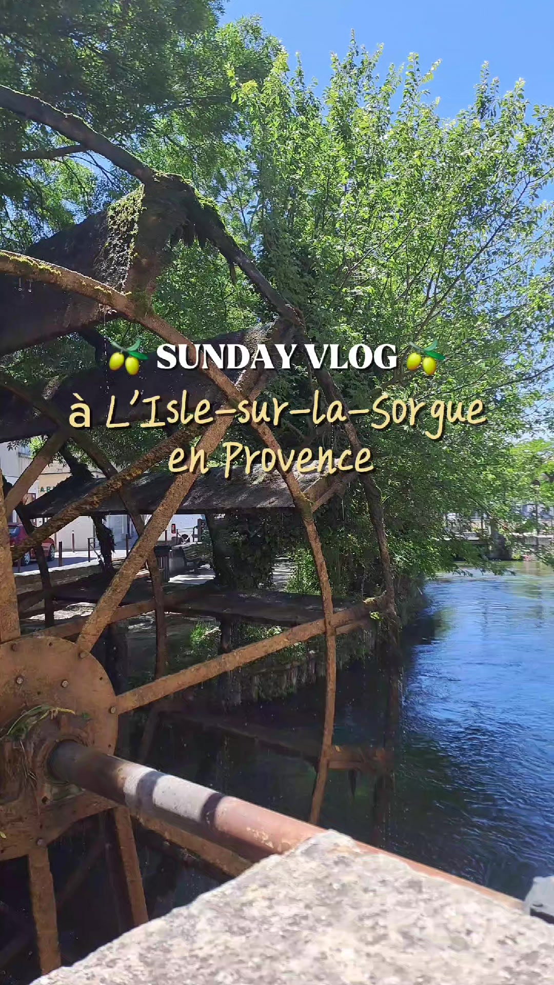 Isle-sur-la-Sorgue Sunday Market