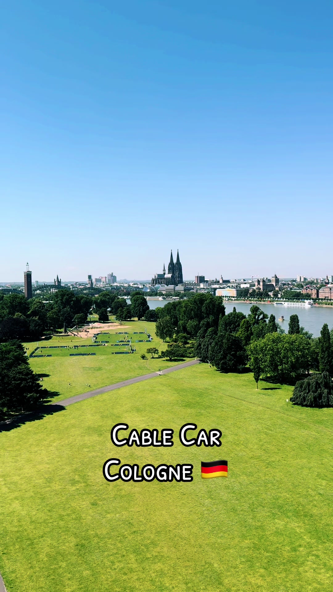 Kölner Seilbahn (Cologne Cable Car) / Rheinpark
