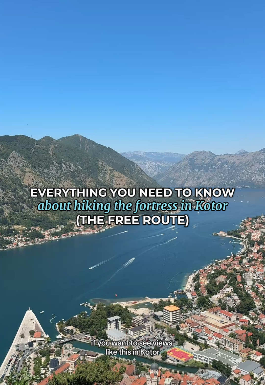 Kotor Fortress / San Giovanni (מצודת קוטור)