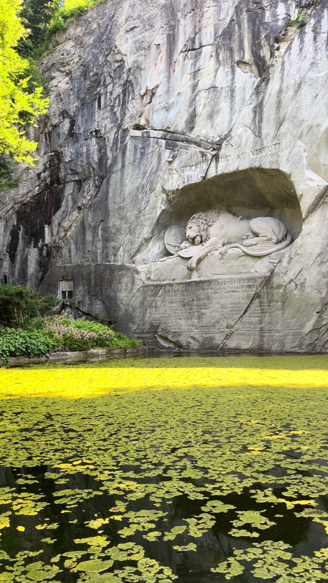 Лев Лёвенплац (Lion Monument), Люцерн
