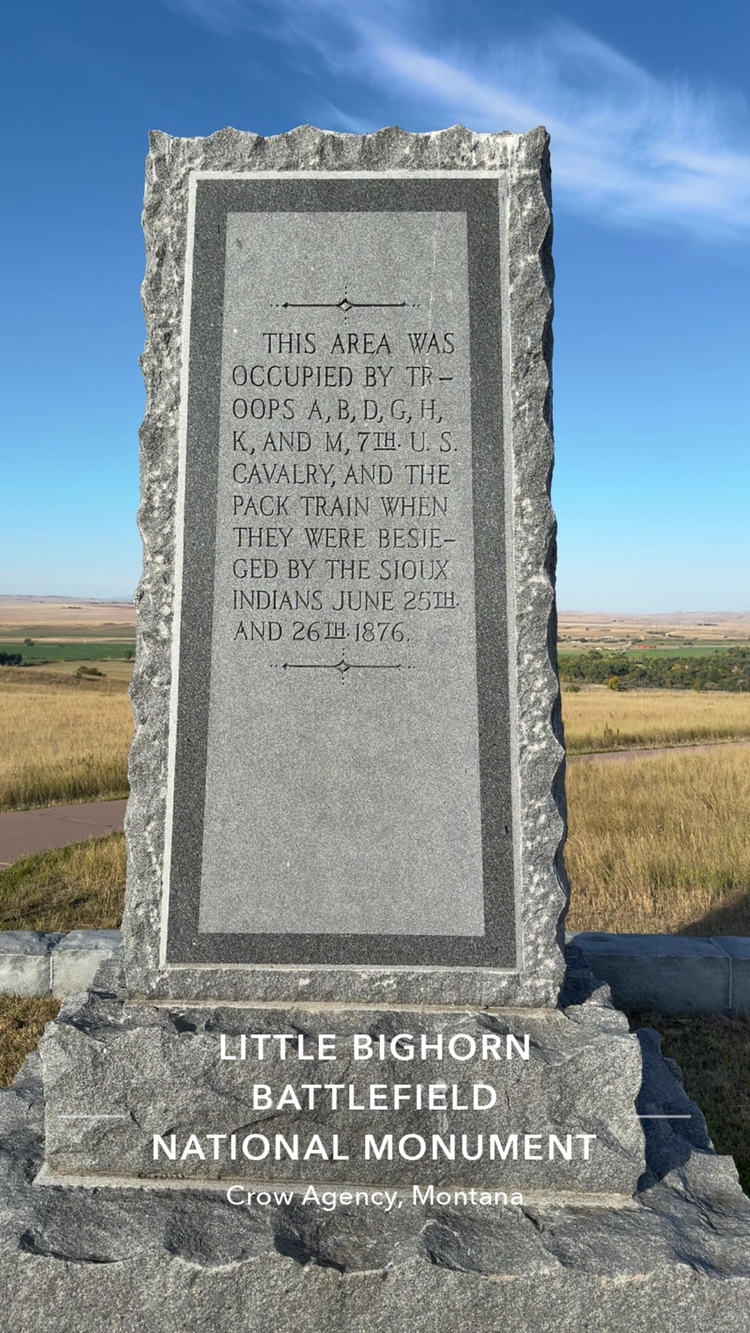 Little Bighorn Battlefield National Monument