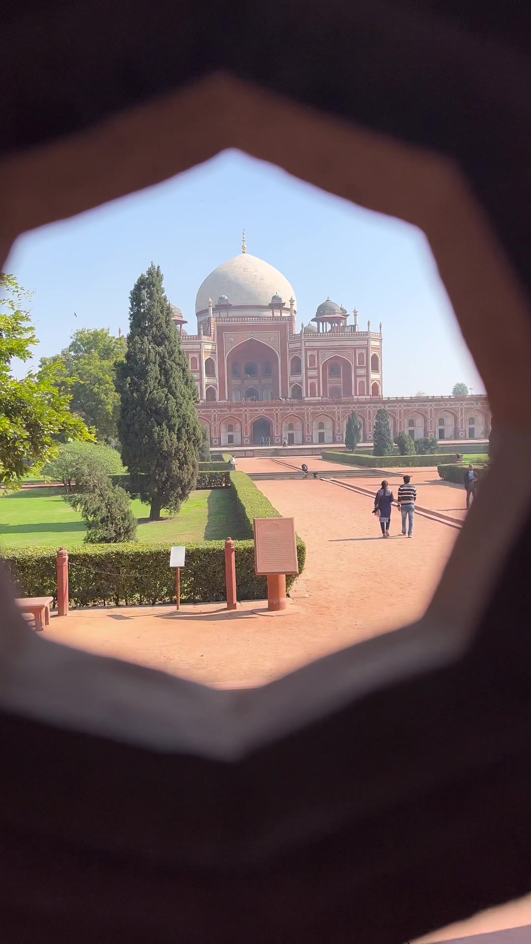 מבצר הומאיון (Humayun's Tomb)