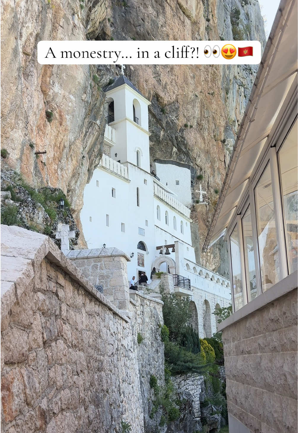 מנזר אוסטרוג (Ostrog Monastery)