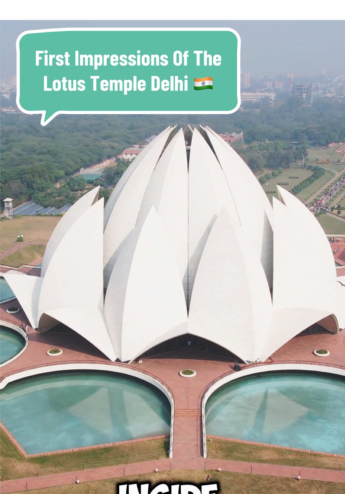 מקדש לוטוס (Lotus Temple)